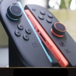 1x NAYRU Grip Silicone Blu Arancione Joy-Con Ricambio Nintendo Switch 2