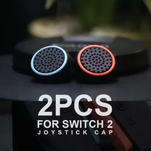 1x NAYRU Grip Silicone Blu Arancione Joy-Con Ricambio Nintendo Switch 2