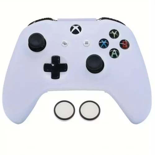 1x Custodia Silicone Fosforescente Controller Xbox One S X Copertura Joystick