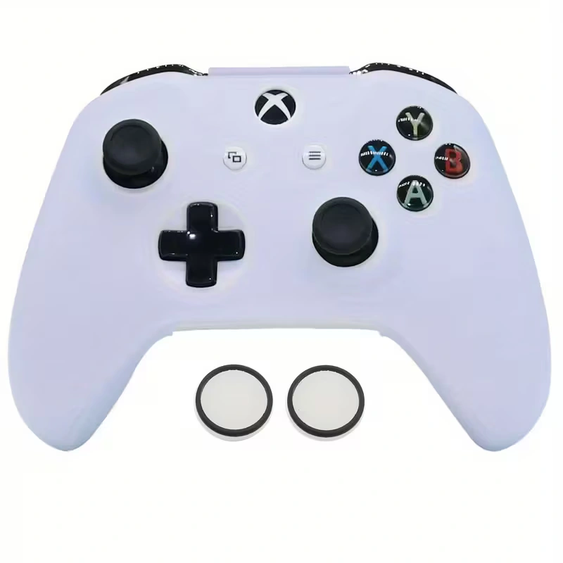 1376-2.webp 1x Custodia Silicone Fosforescente Controller Xbox One S X Copertura Joystick