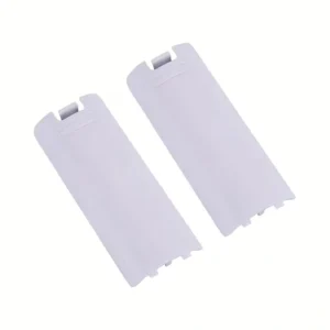 1x Parti Ricambio Coperchio Posteriore Batteria Telecomando Wii Wii U