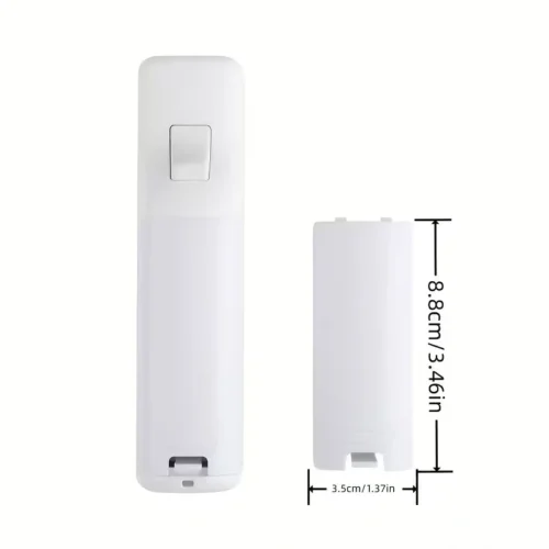 1x Parti Ricambio Coperchio Posteriore Batteria Telecomando Wii Wii U
