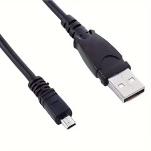 1x Cavo Sincronizzazione Dati 8P Pin UC-E6 USB-C USB-A Alta Velocità