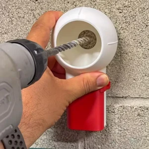 1pz Scatola Raccolta Polvere Trapano Ugello Rotante Ergonomica Facile Pulizia