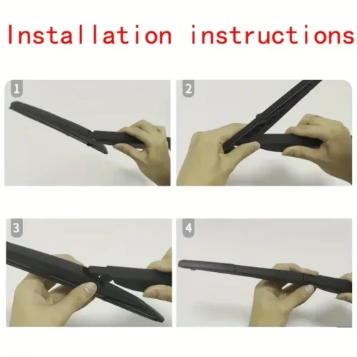 Lama lavaparabrezza 12" posteriore per Renault Dacia Duster MK1 2009-2013