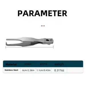 1pz Mini Pinze Acciaio Inossidabile Apri Anelli Doppio Anello Gioielli