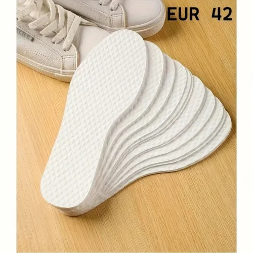 2 Pezzi Solette Monouso Traspiranti e Assorbenti Sudore Scarpe Antiodore TG: 42