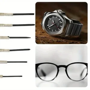 SET 6 MICRO CACCIAVITI GIRAVITI DI PRECISIONE RIPARAZIONE STRUMENTI OROLOGIO