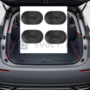 4pz Protezione per Spigoli Cofano Posteriore Auto Antiurto