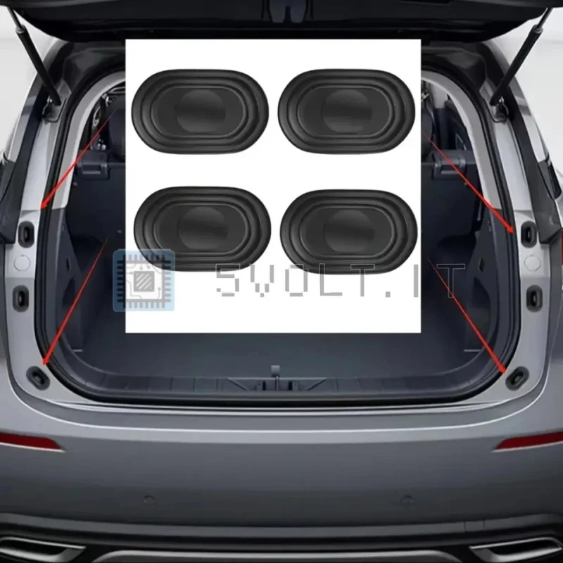 14071-TM-1.webp 4pz Protezione per Spigoli Cofano Posteriore Auto Antiurto