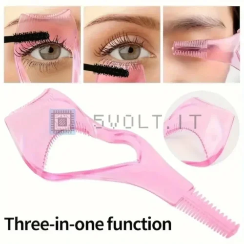 Strumento per Trucco Make-Up Ciglia 3-in-1 Eyeliner