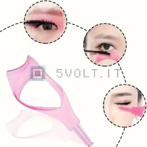 Strumento per Trucco Make-Up Ciglia 3-in-1 Eyeliner