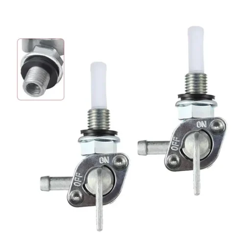 2 Set Valvola Interruzione Carburante M10x1.25 Levetta Antigoccia ATV Quad