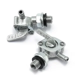 2 Set Valvola Interruzione Carburante M10x1.25 Levetta Antigoccia ATV Quad