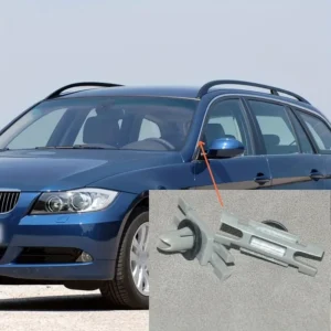 10x clip rifinitura tetto per BMW E90 E91 328i 335i 340i M3 51137117240 Grigio