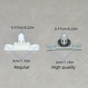 10x clip rifinitura tetto per BMW E90 E91 328i 335i 340i M3 51137117240 Grigio