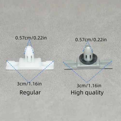 10x clip rifinitura tetto per BMW E90 E91 328i 335i 340i M3 51137117240 Grigio