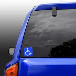 1pz Adesivo Gel Quadrato Cupola Auto Moto Emblema Casco