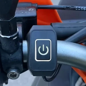 interfaccia controllo per luci di segnalazione con pulsante on/off per bici moto