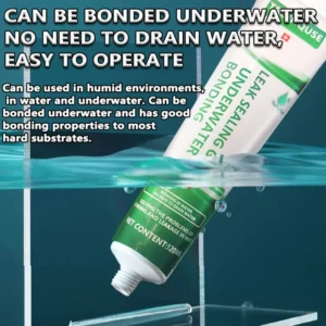 Adesivo Subacqueo 60ml Ripara Fughe Sigilla Fessure Piscina Sottomarine