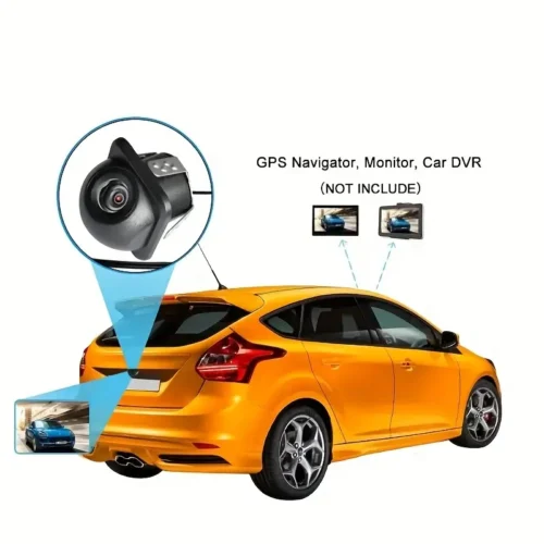 Telecamera HD 170° Anteriore Veicolo Visione Notturna Parcheggio Auto RV