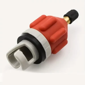 Adattatore Valvola Gonfiabile ARANCIONE Pompa Universale Boston Kayak Gommoni