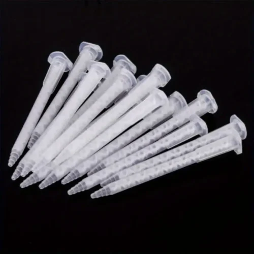 25pz Ugello Miscelazione Resina Epossidica Tubo Pistola AB Plastica Medica