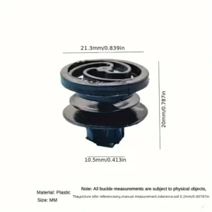 10x fissaggi pannelli porta per VW Golf MK4 Passat Bora Jetta 3B0868243