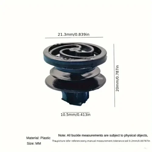 10x fissaggi pannelli porta per VW Golf MK4 Passat Bora Jetta 3B0868243