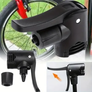 Adattatore Valvola Pompa Aria Doppia Testa Sostituzione Camerette Bicicletta