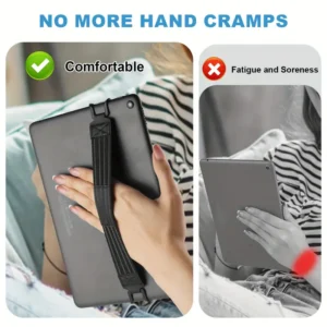 Supporto Tablet Alta Elasticità Pelle Sintetica Regolabile per iPad Kindle