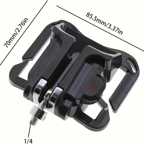 Sistema Clip Cintura Holster Fotocamera DSLR SLR Canon Nikon Sony