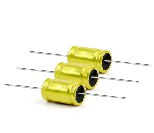 5x Condensatore 6,8UF Audio 100V Orizzontale per Altoparlanti 10x16mm