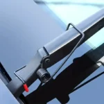 Potenziatori Molla Pressione Braccio Tergicristallo Auto Set 2 Pezzi NERO