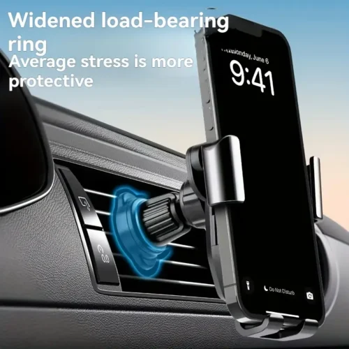 Supporto Telefono Auto Navigazione Gancio Fissaggio Antiscivolo Bocchetta