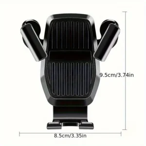 Supporto Telefono Auto Navigazione Gancio Fissaggio Antiscivolo Bocchetta