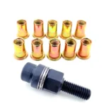 Strumento Tirare Dado Rivetto M8 Testa Licenza Manuale Pistola Rivetti