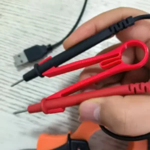 Porta Penna BIANCO Multimetro Supporto Prova Operazione Stabile Cavi