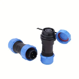 SP13 Docking Maschio Femmina 2 Pin Montaggio Pannello Cavo Connettore Aviazione