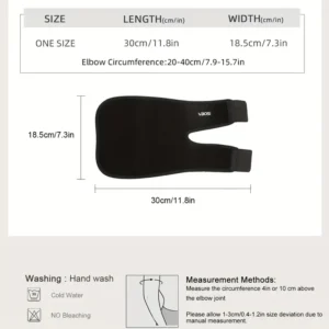 Supporto Gomito Neoprene Unisex Regolabile Piccola Dimensione 1pz