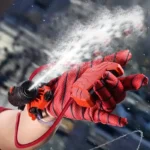 Guanto spiderman ragnatela acqua per bambini getto lungo spara pistola acqua