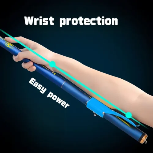 Portacanna Pesca Robusto Base Ergonomica Blocco Rapido Spinning Casting