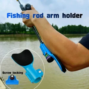 Portacanna Pesca Robusto Base Ergonomica Blocco Rapido Spinning Casting