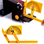 Strumento Misurazione Angoli Goniometro Righello Plastica 0-180°