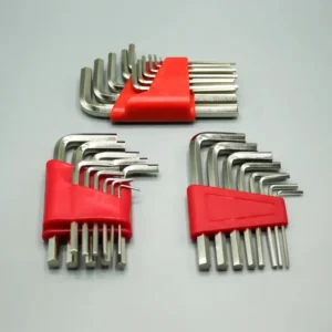 Chiavi Esagonali Metriche Imperiali Set 11 Pezzi Design Braccio Corto