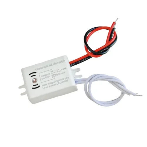 220V Smart Switch Module Voice Motion Sensor Auto On/Off Indicatore Luminoso