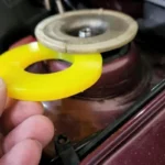 2pz Tappi Silenziatori Montaggio Torre Ammortizzatore auto Guarnizione Gomma