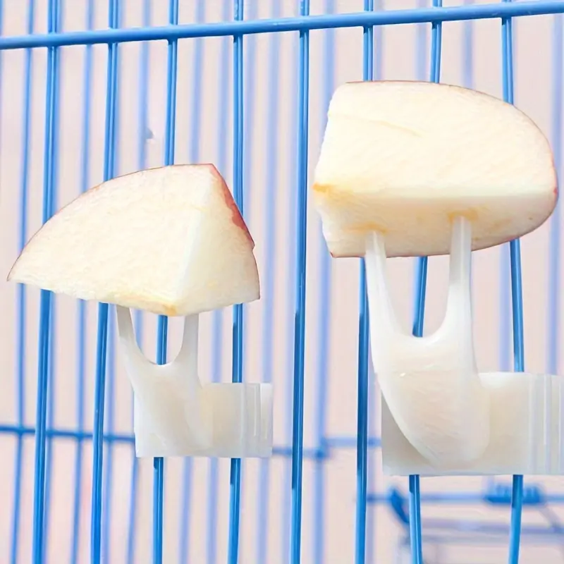 1546-2.webp Set 6 Forchette Frutta Gabbia Uccelli Accessori Facili Pulire Resistente