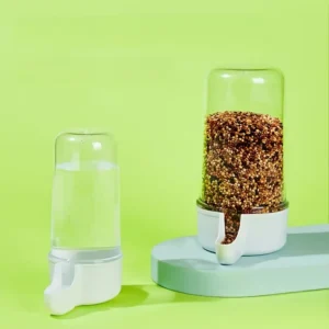 2pz Abbeveratoio Mangiatoia Automatica Uccelli PP Pappagalli Fringuelli Passeri