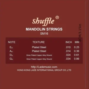 Corde Ricambio Mandolino Shuffle Pesanti Resistenti Alta Qualità